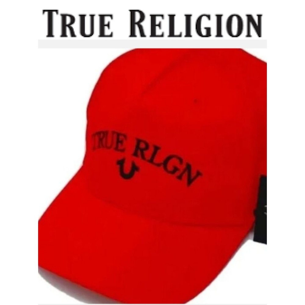 True Religion Horseshoe Logo Snapback Cap